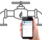 Water Flow Control Valve with Remote Management